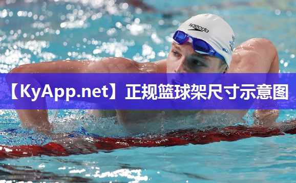 正规篮球架尺寸示意图 正规篮球架尺寸示意图